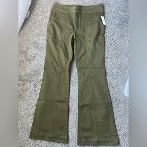Anthropologie Hunter Green Jean Pant